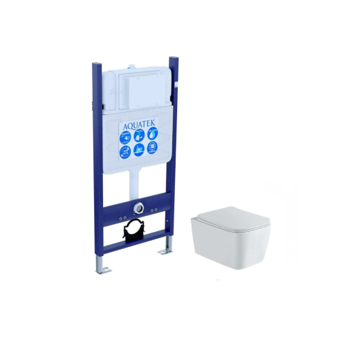 Сет унитаз + инсталляция Aquatek SET AQUATEK ЛИБРА N-14 cm